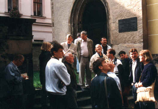 Führung im Freiberger Dom durch Prof. Magirius